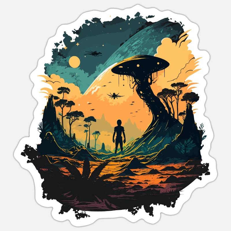 Sticker Größe S (10 x 10 cm) - 