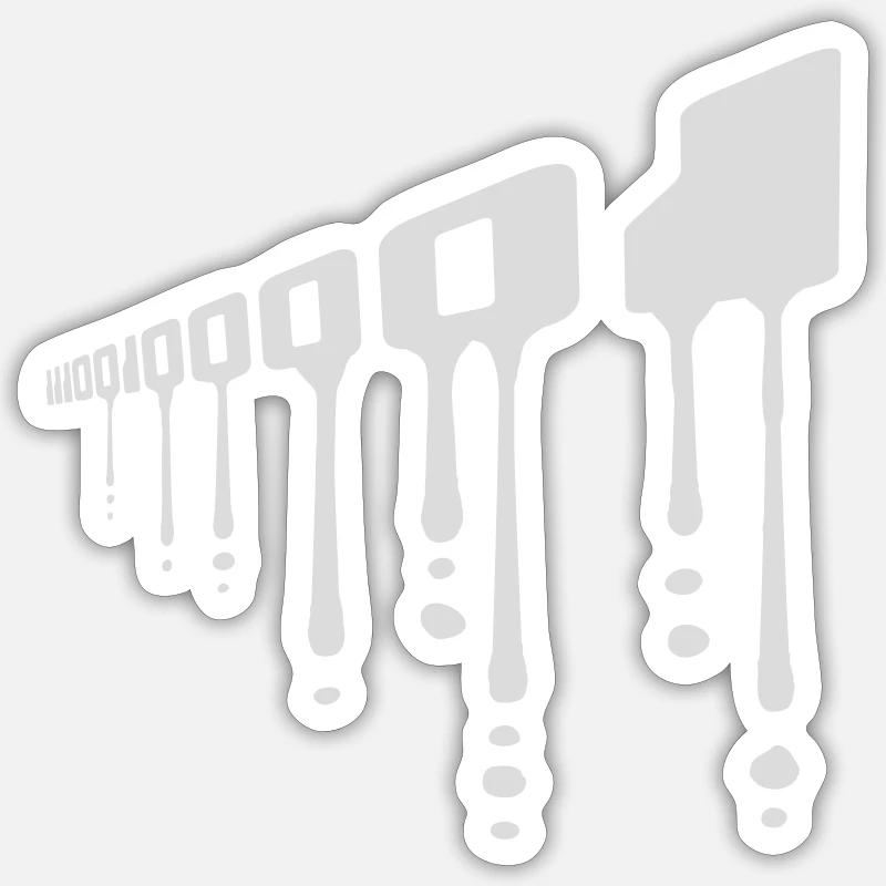 Sticker Größe S (10 x 10 cm) - 