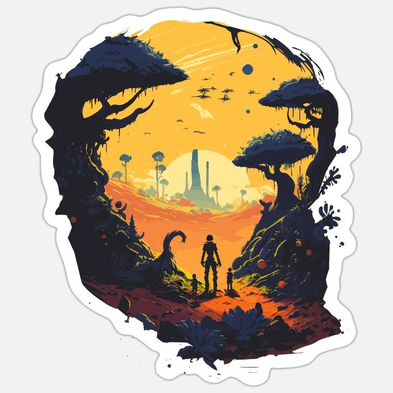 Sticker Größe S (10 x 10 cm) - 