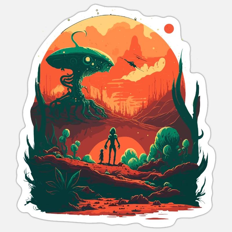 Sticker Größe S (10 x 10 cm) - 