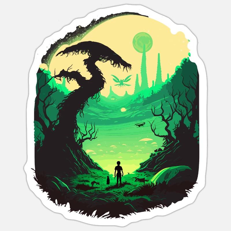 Sticker Größe S (10 x 10 cm) - 