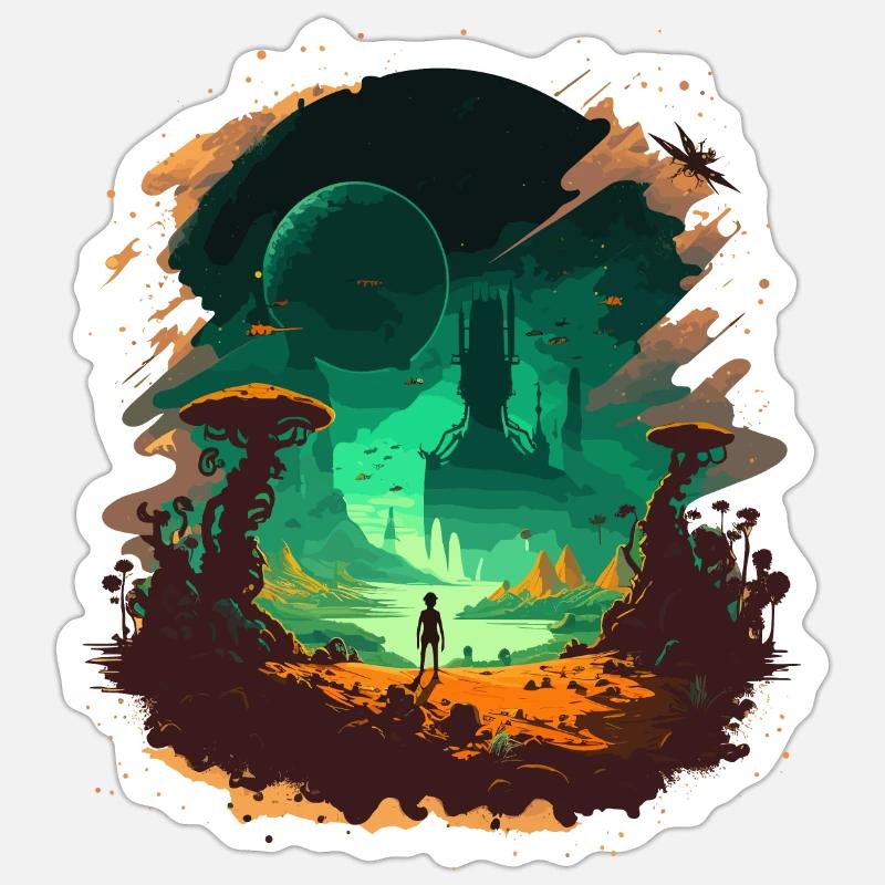 Sticker Größe S (10 x 10 cm) - 
