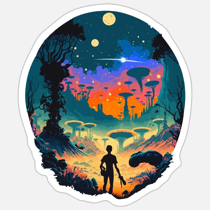 Sticker taille S (10 x 10 cm) - 