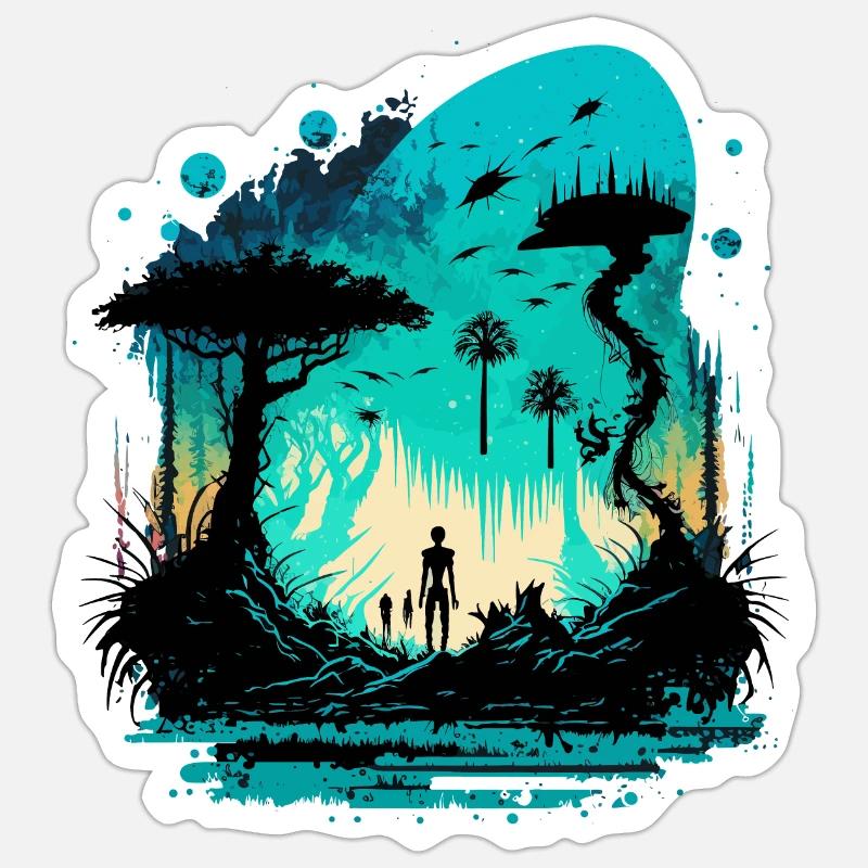 Sticker Größe S (10 x 10 cm) - 