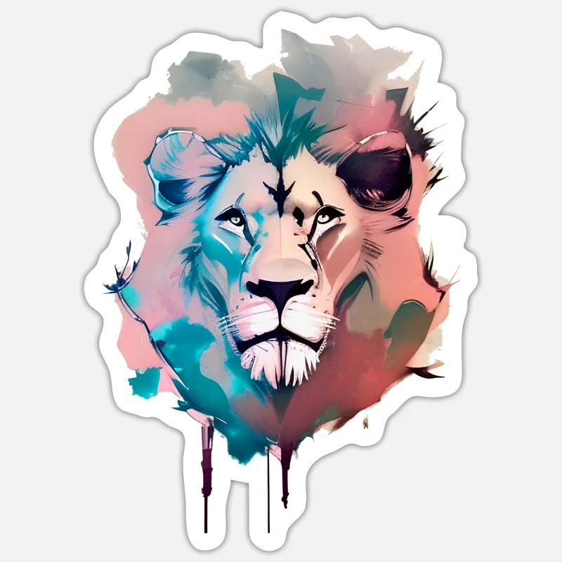 Sticker Größe S (10 x 10 cm) - 