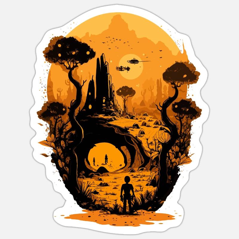 Sticker size S (10 x 10 cm) - 