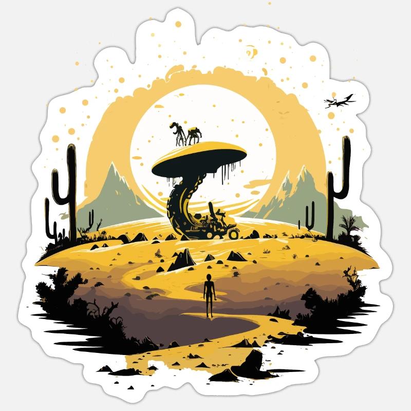 Sticker taille S (10 x 10 cm) - 