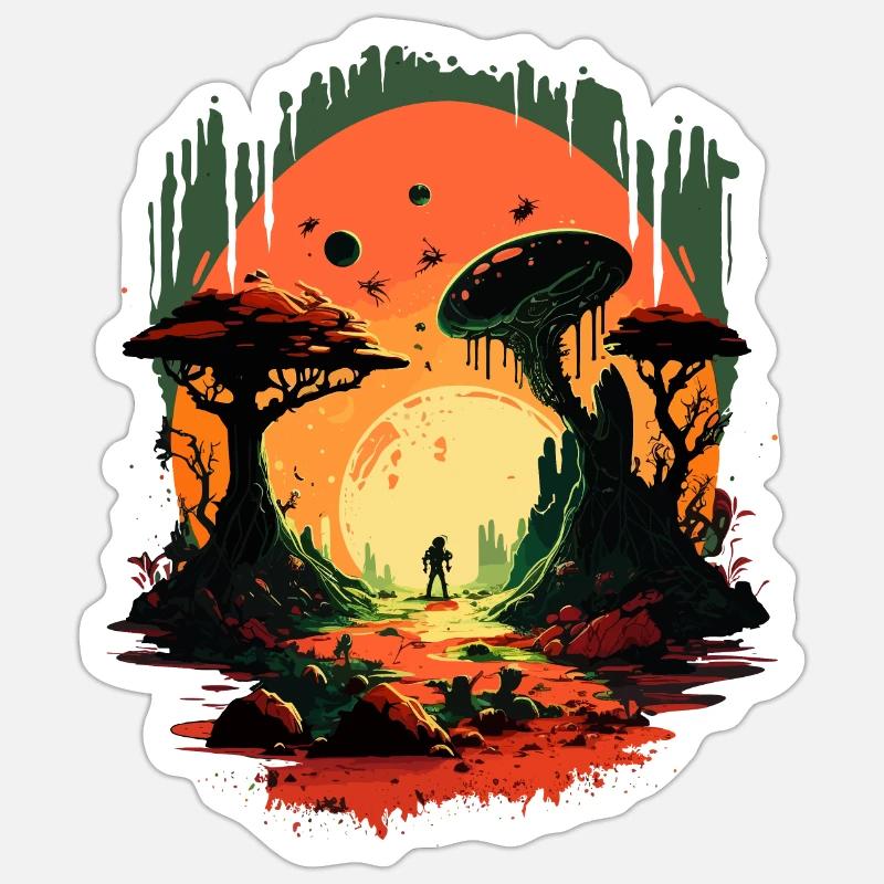 Sticker Größe S (10 x 10 cm) - 