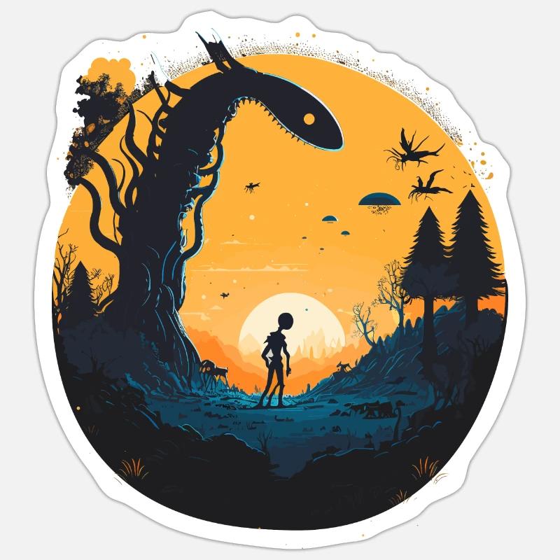 Sticker Größe S (10 x 10 cm) - 