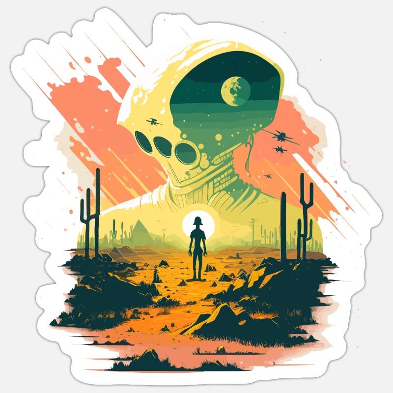 Sticker taille S (10 x 10 cm) - 