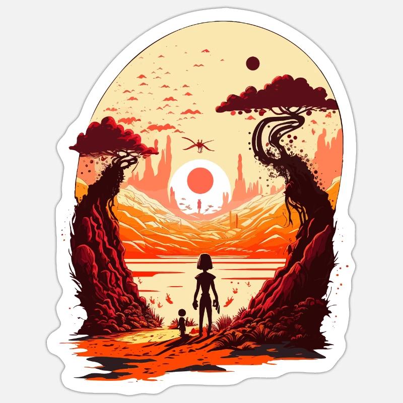 Sticker Größe S (10 x 10 cm) - 