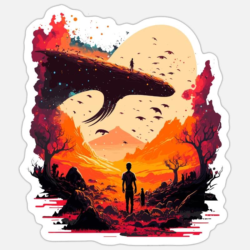 Sticker size S (10 x 10 cm) - 
