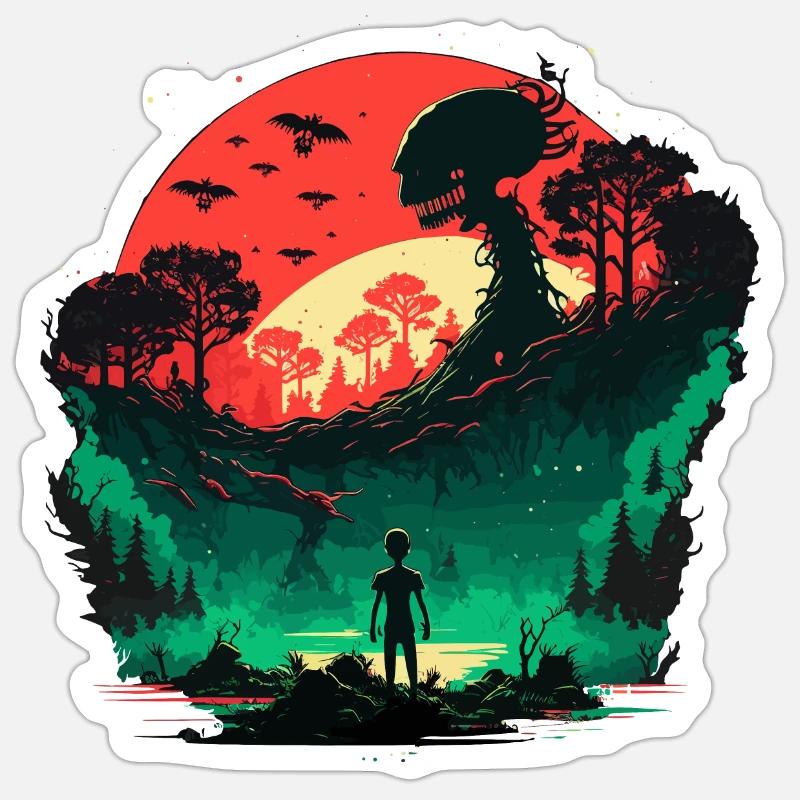 Sticker Größe S (10 x 10 cm) - 