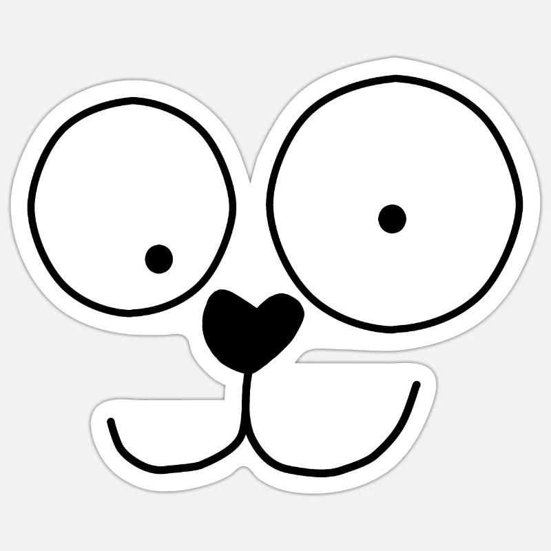 Sticker Größe S (10 x 10 cm) - 