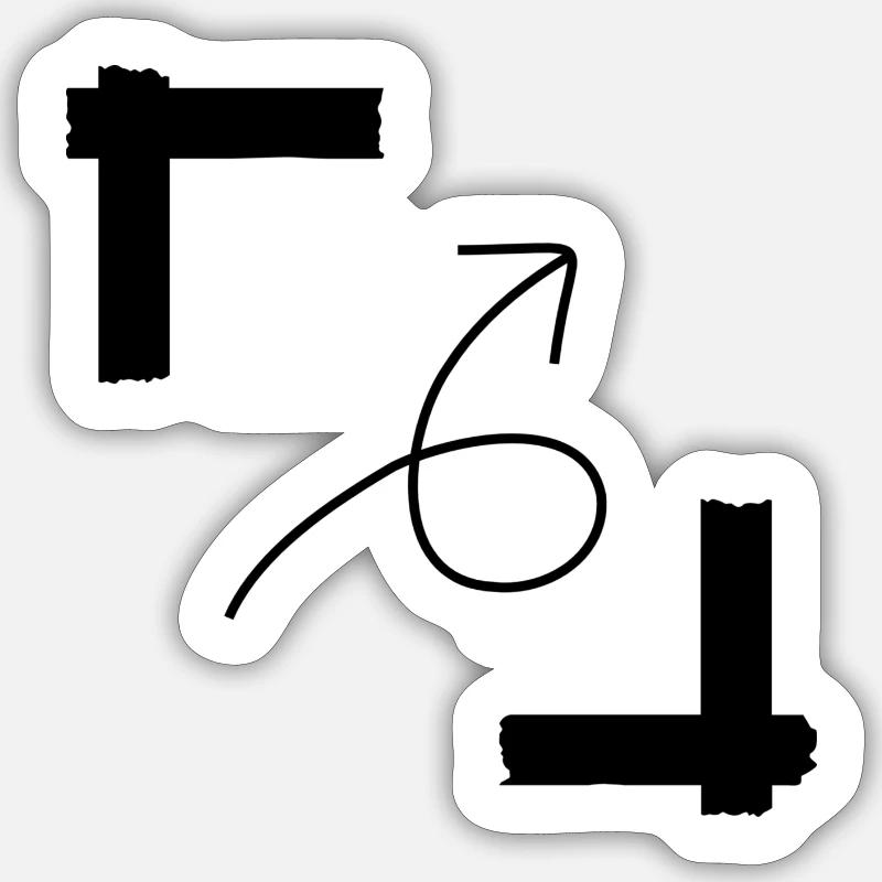 Sticker taille S (10 x 10 cm) - 