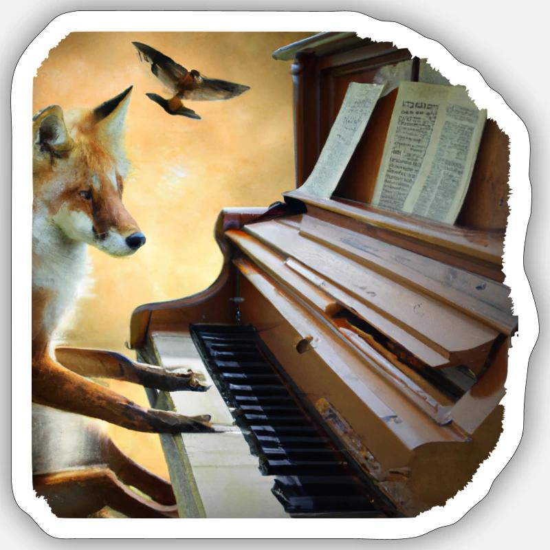 Sticker Größe S (10 x 10 cm) - 