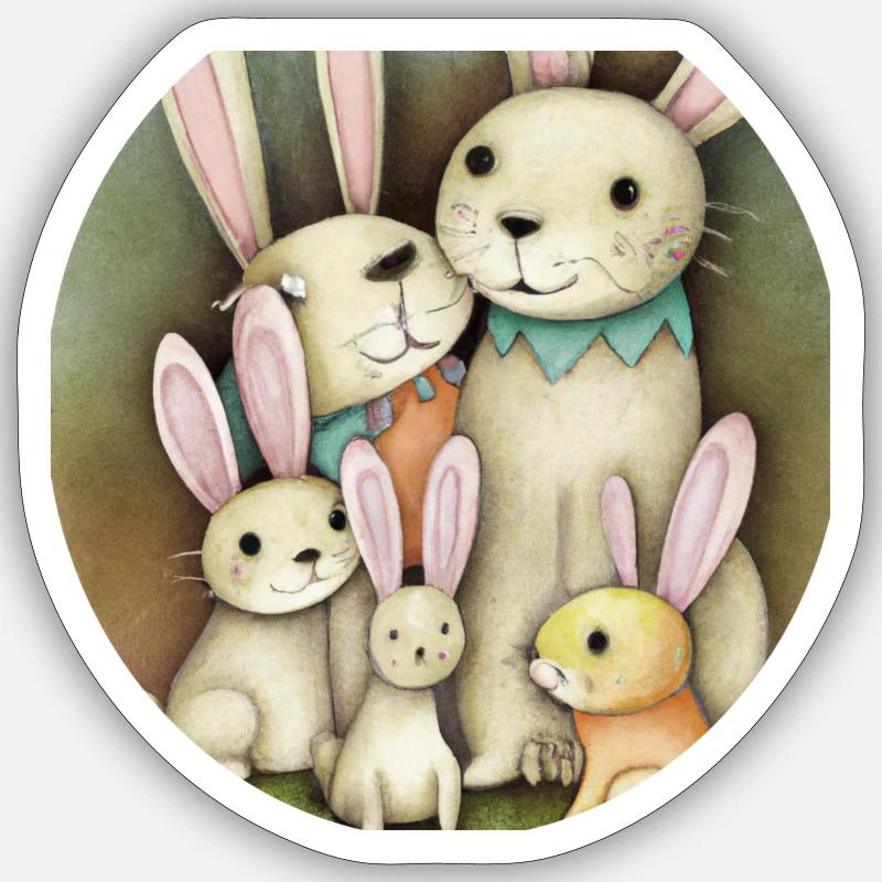 Sticker Größe S (10 x 10 cm) - 
