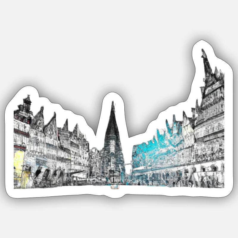 Sticker taille S (10 x 10 cm) - 