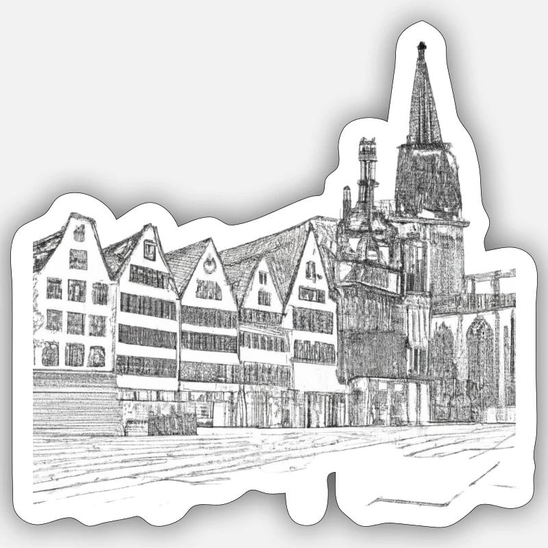 Sticker Größe S (10 x 10 cm) - 