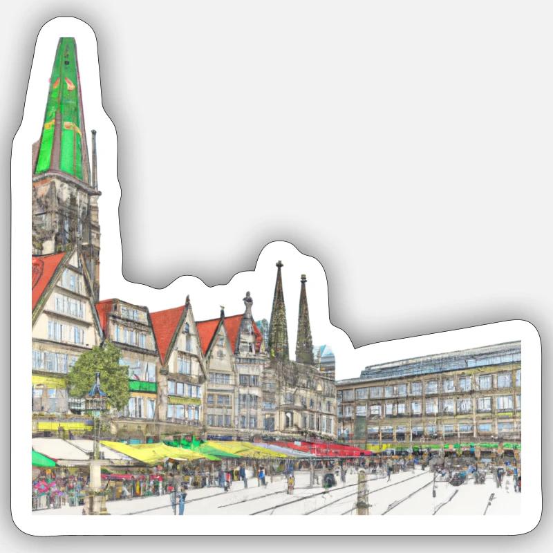 Sticker taille S (10 x 10 cm) - 