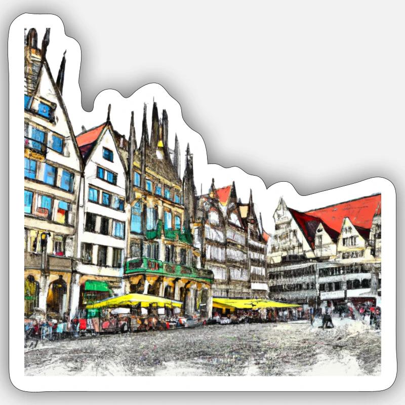 Sticker taille S (10 x 10 cm) - 