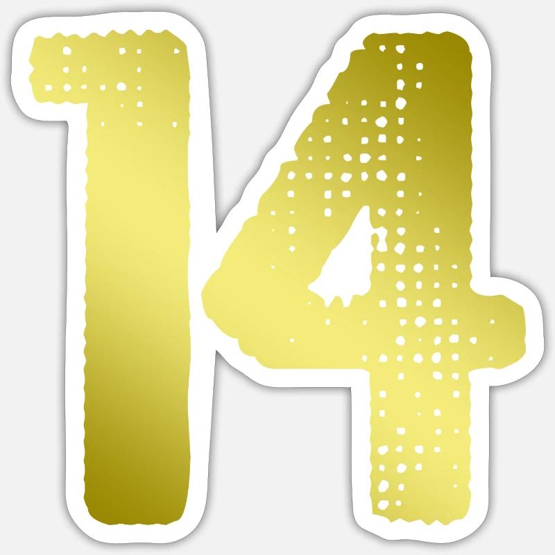 Sticker Größe S (10 x 10 cm) - 