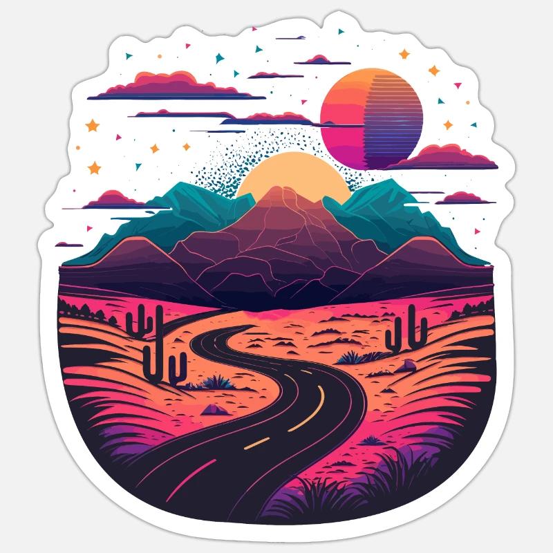 Sticker taille S (10 x 10 cm) - 