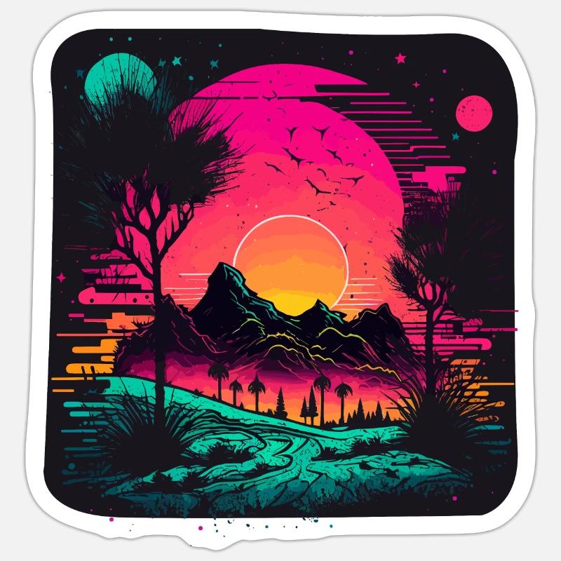 Sticker taille S (10 x 10 cm) - 