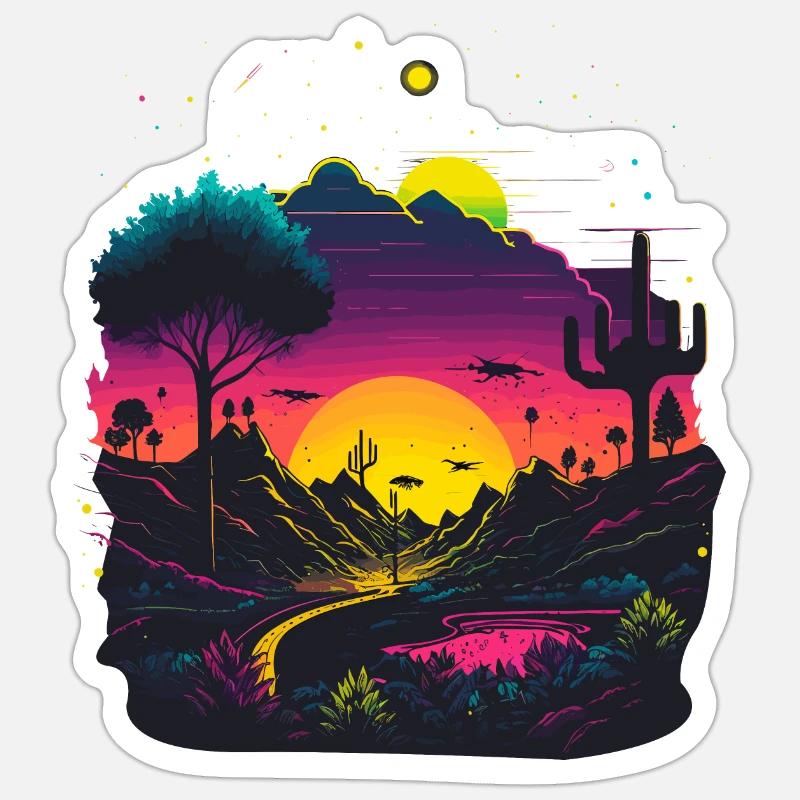 Sticker taille S (10 x 10 cm) - 