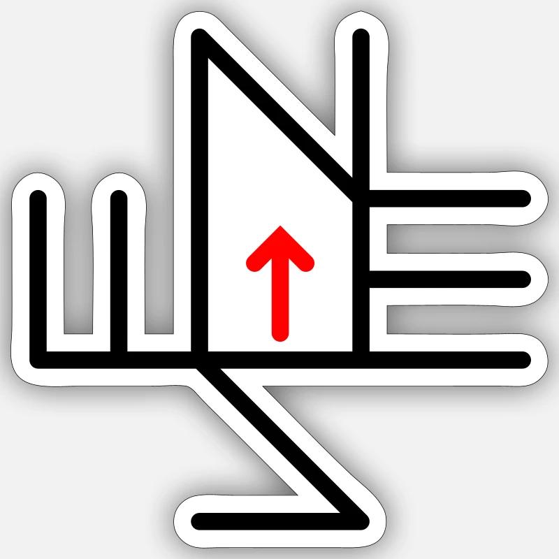 Sticker size S (10 x 10 cm) - 