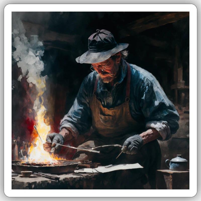 Sticker taille S (10 x 10 cm) - 