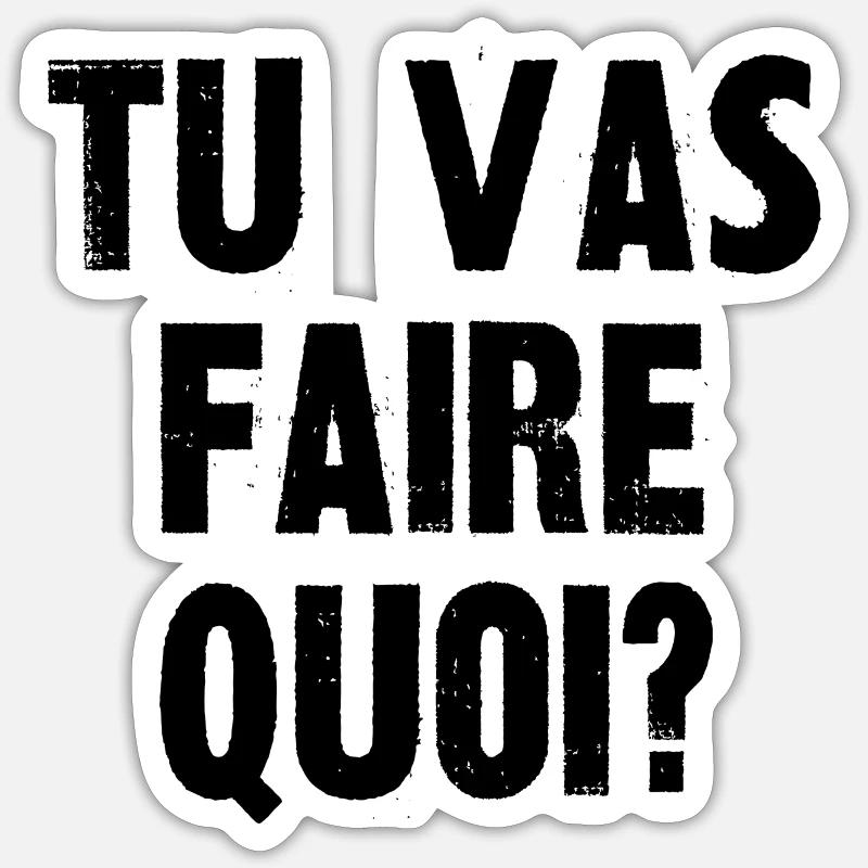 Sticker taille S (10 x 10 cm) - 