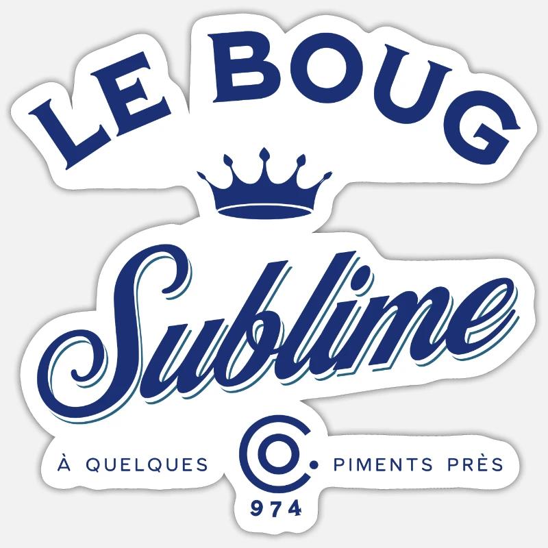 Le Boug Sublime Sticker taille S (10 x 10 cm)