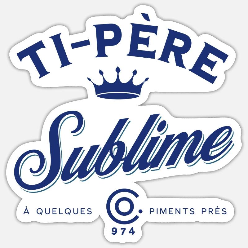 TE - PERE Sublime Sticker taille S (10 x 10 cm)