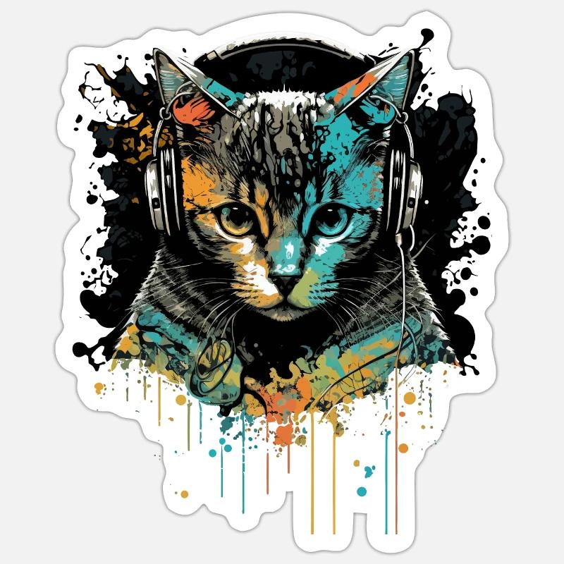 Sticker Größe S (10 x 10 cm) - 