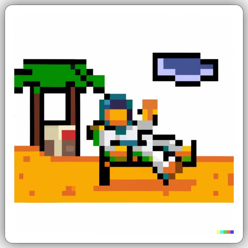 Sticker taille S (10 x 10 cm) - 