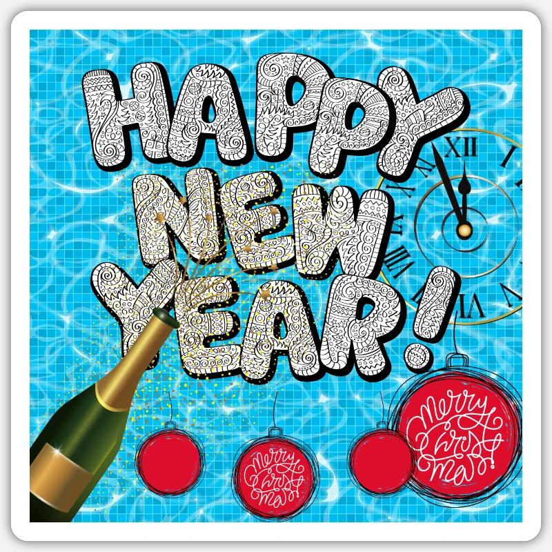 Sticker taille S (10 x 10 cm) - 