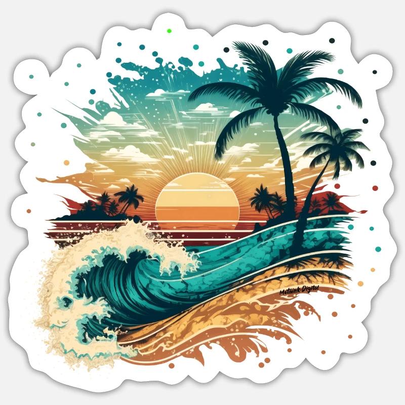 Sticker taille S (10 x 10 cm) - 