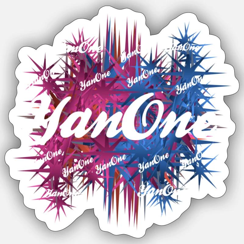 Sticker taille S (10 x 10 cm) - 