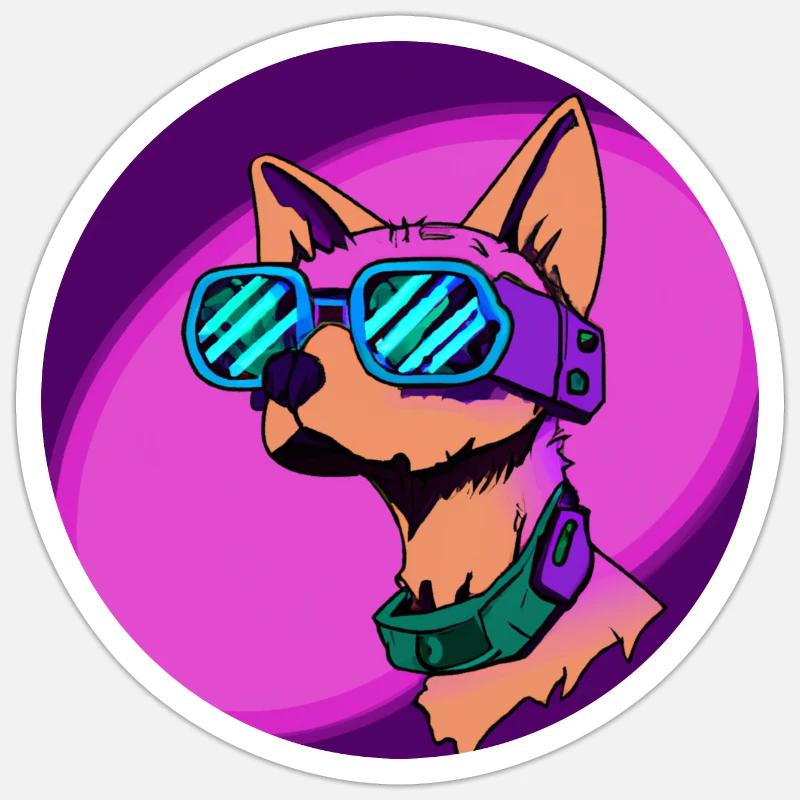 Sticker Größe S (10 x 10 cm) - 