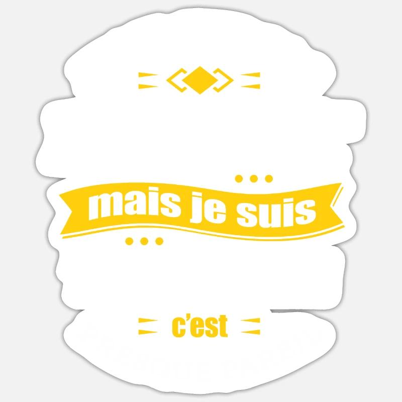 TIMOTHÉE PARFAIT - PRENOM TIMOTHÉE - Sticker taille S (10 x 10 cm) - blanc mat