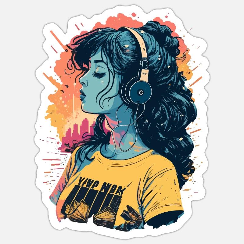 Sticker taille S (10 x 10 cm) - 