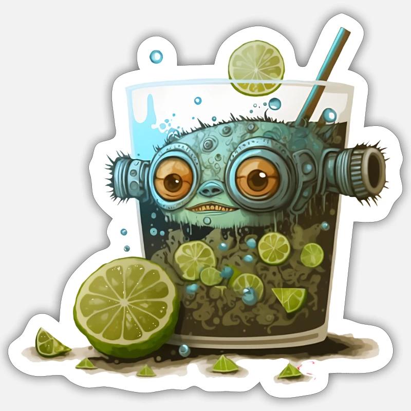 Sticker taille S (10 x 10 cm) - 