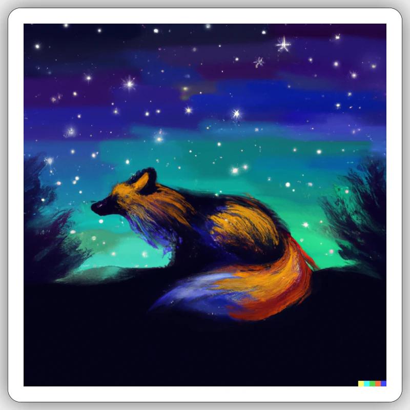 Sticker Größe S (10 x 10 cm) - 