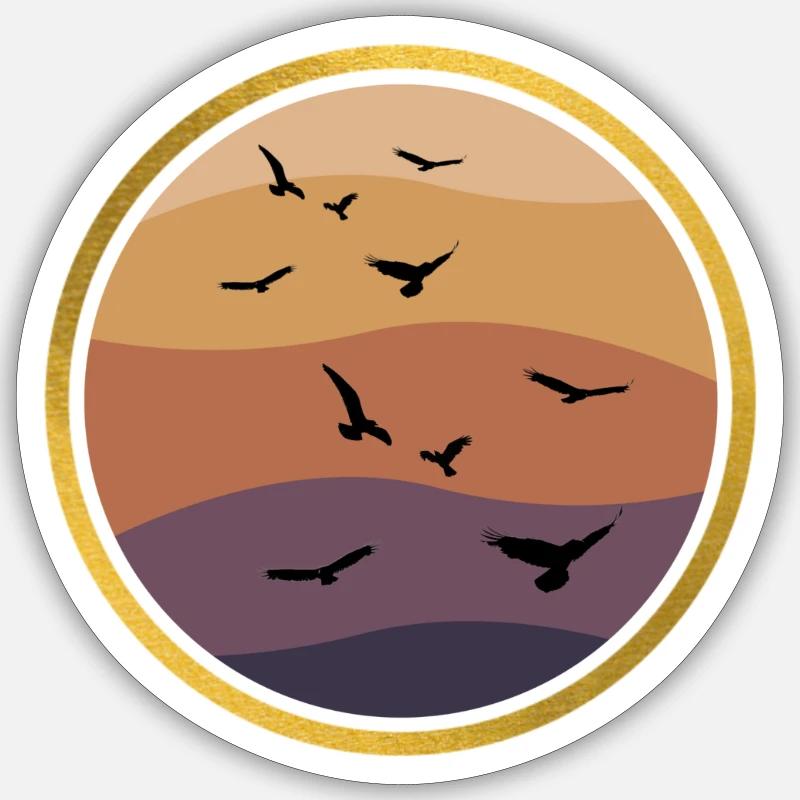 Sticker Größe S (10 x 10 cm) - 