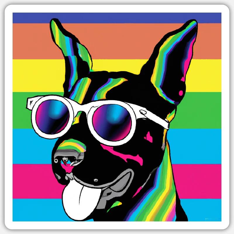 Sticker Größe S (10 x 10 cm) - 