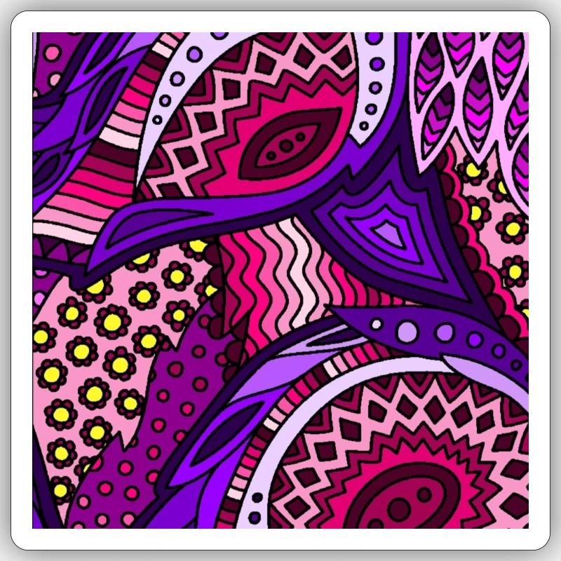 Sticker taille S (10 x 10 cm) - 