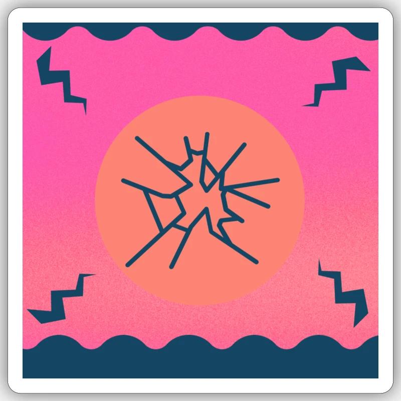 Sticker Größe S (10 x 10 cm) - 