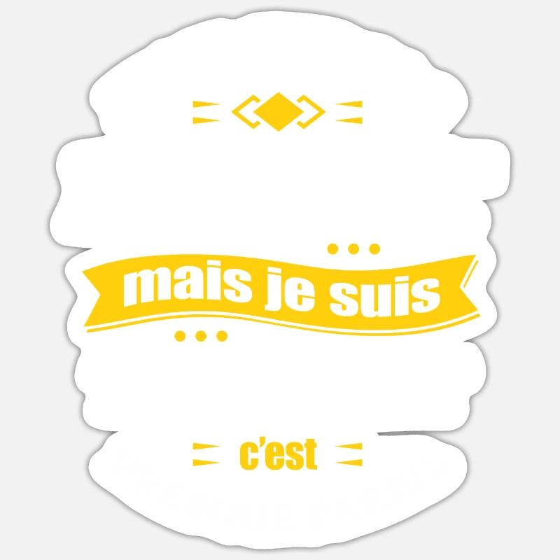 THIBAUT PARFAIT - PRENOM THIBAUT - Sticker taille S (10 x 10 cm) - blanc mat