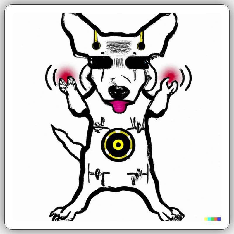 Sticker Größe S (10 x 10 cm) - 